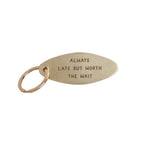 Brass Hotel Keychains