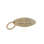 Brass Hotel Keychains
