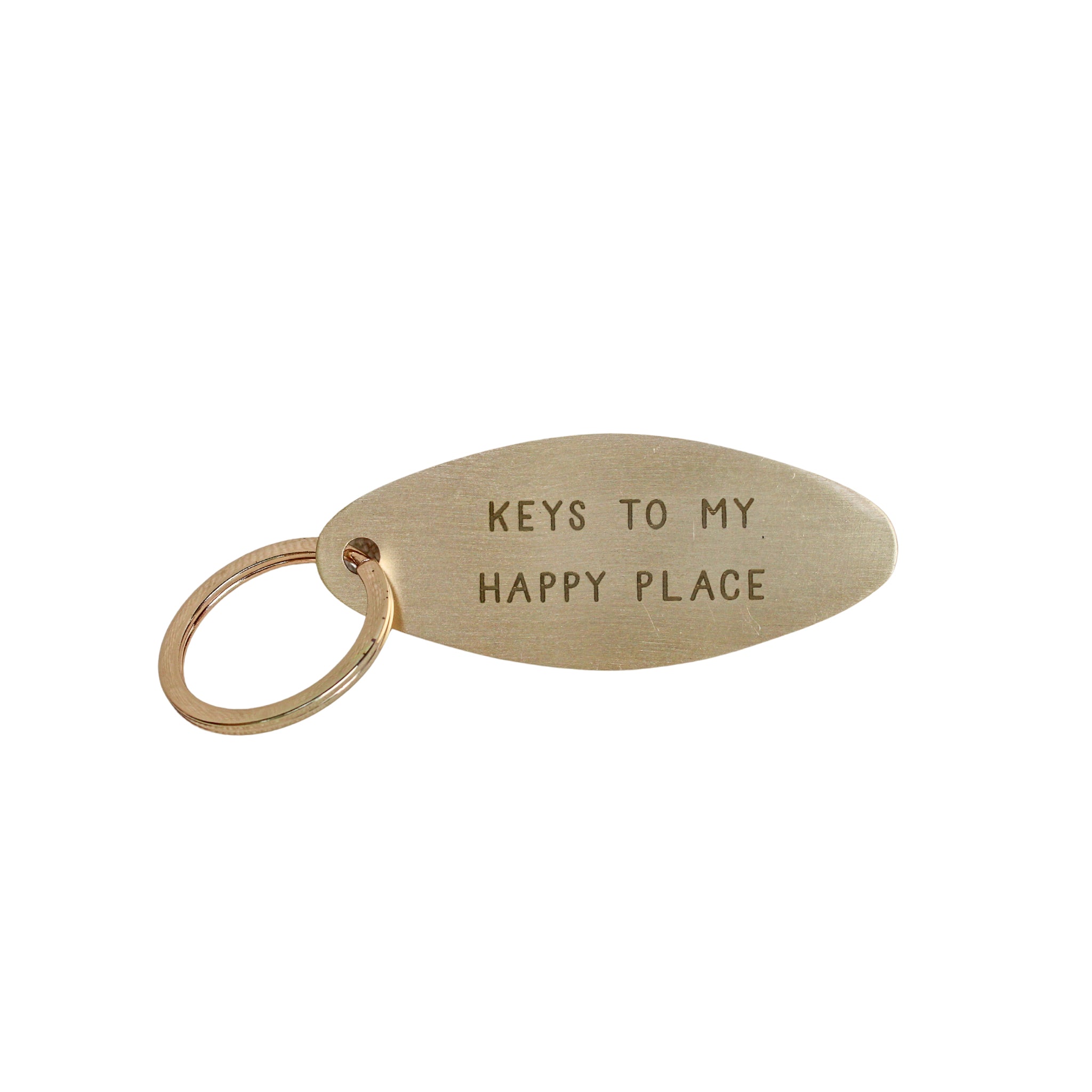 Brass Hotel Keychains