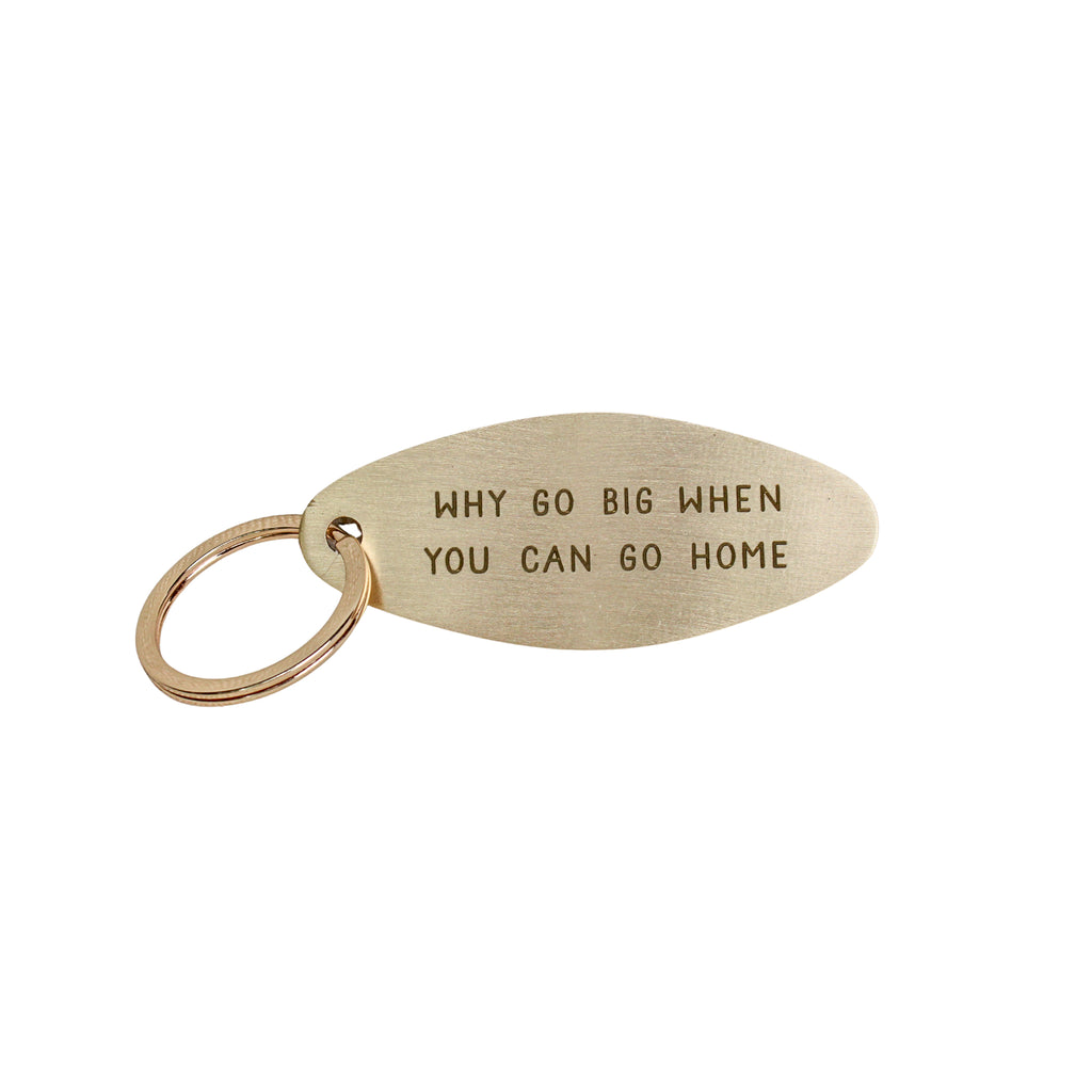 Brass Hotel Keychains