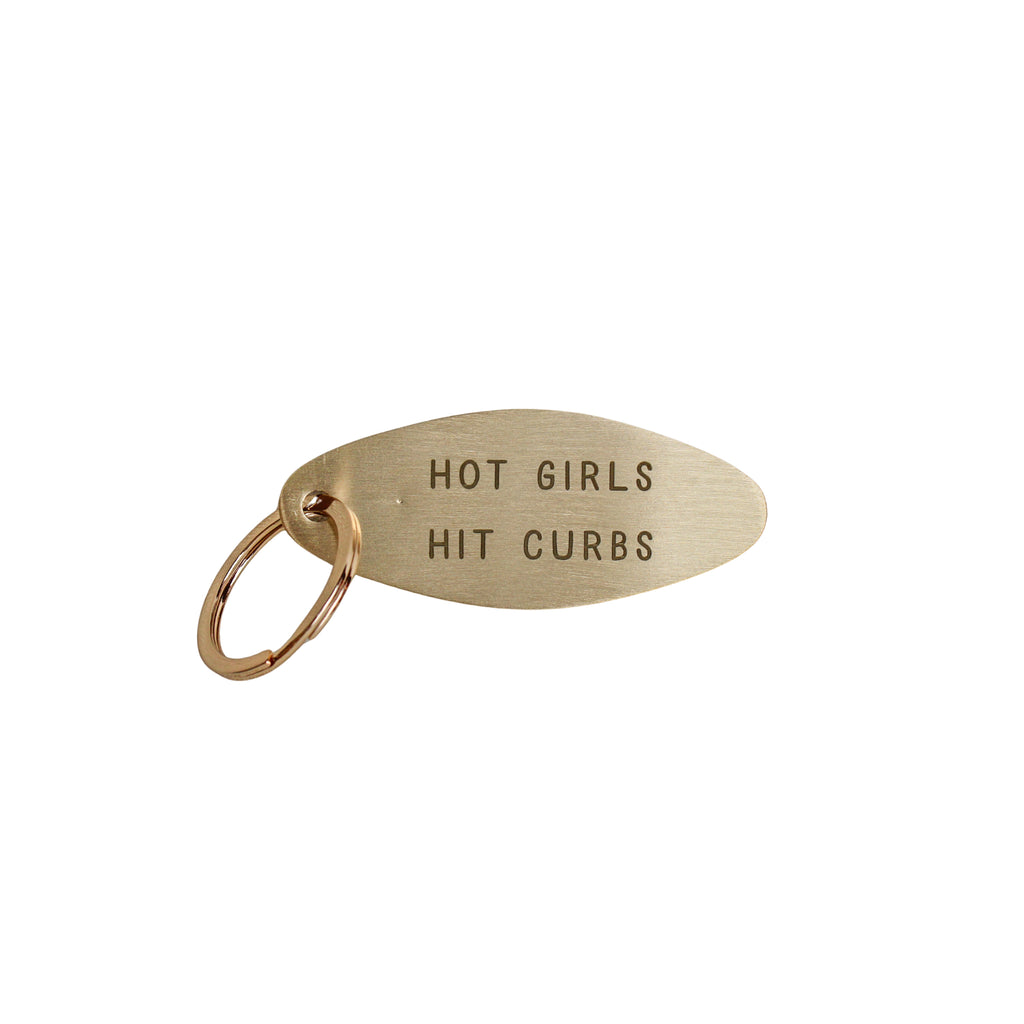 Brass Hotel Keychains