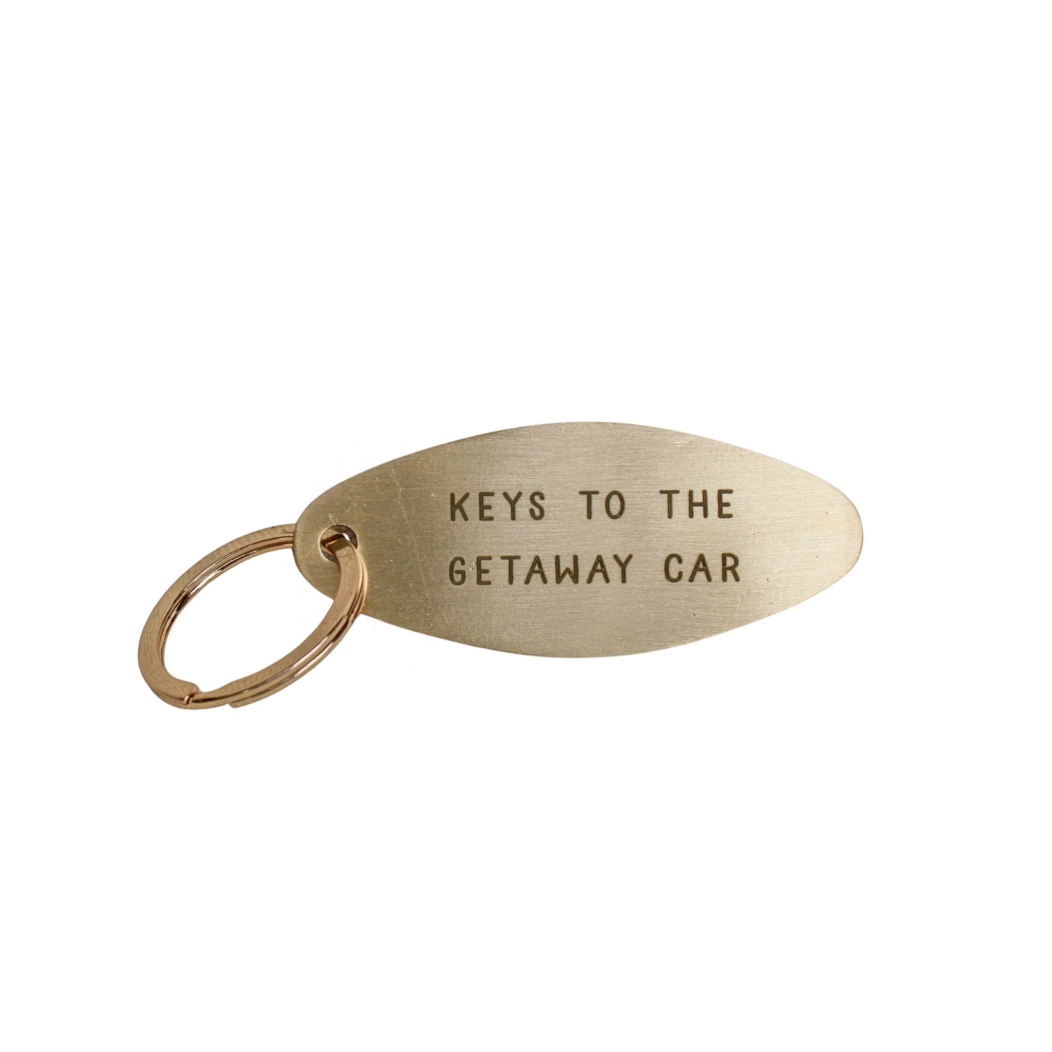Brass Hotel Keychains