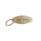 Brass Hotel Keychains