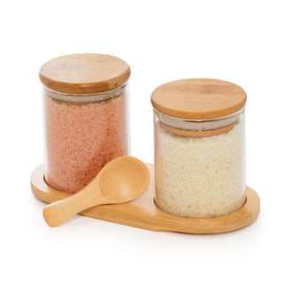 Dual Bath Salt Set- Lavender/Matcha