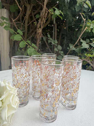 Eden Flower Shot Glass - Gold