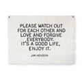 Jim Henson Hand Painted Wall Hanging 48"x36" (size will vary)