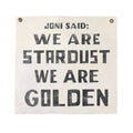 ***Joni Said 25"x25" Hand Painted Wall Hanging