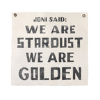 ***Joni Said 25"x25" Hand Painted Wall Hanging