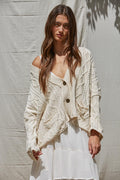 Anais Cable Knit Cardigan