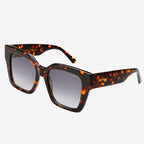 Bon Chic Acetate Oversized Square Sunglasses