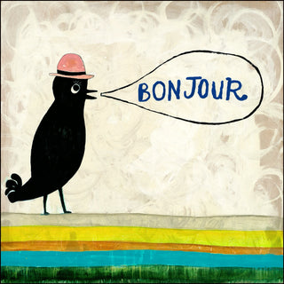 Bonjour - Art Print
