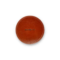 Bottoms Up Leather Coaster in Auburn - 4pcs