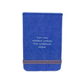 Can't Talk Fabric Notebook-3.5"x5.5"