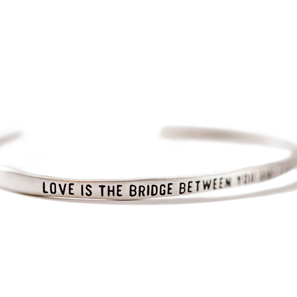 Articles of Love Collection - Silver Cuff