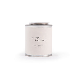 Shine Candle - Courage, dear heart - C.S. Lewis