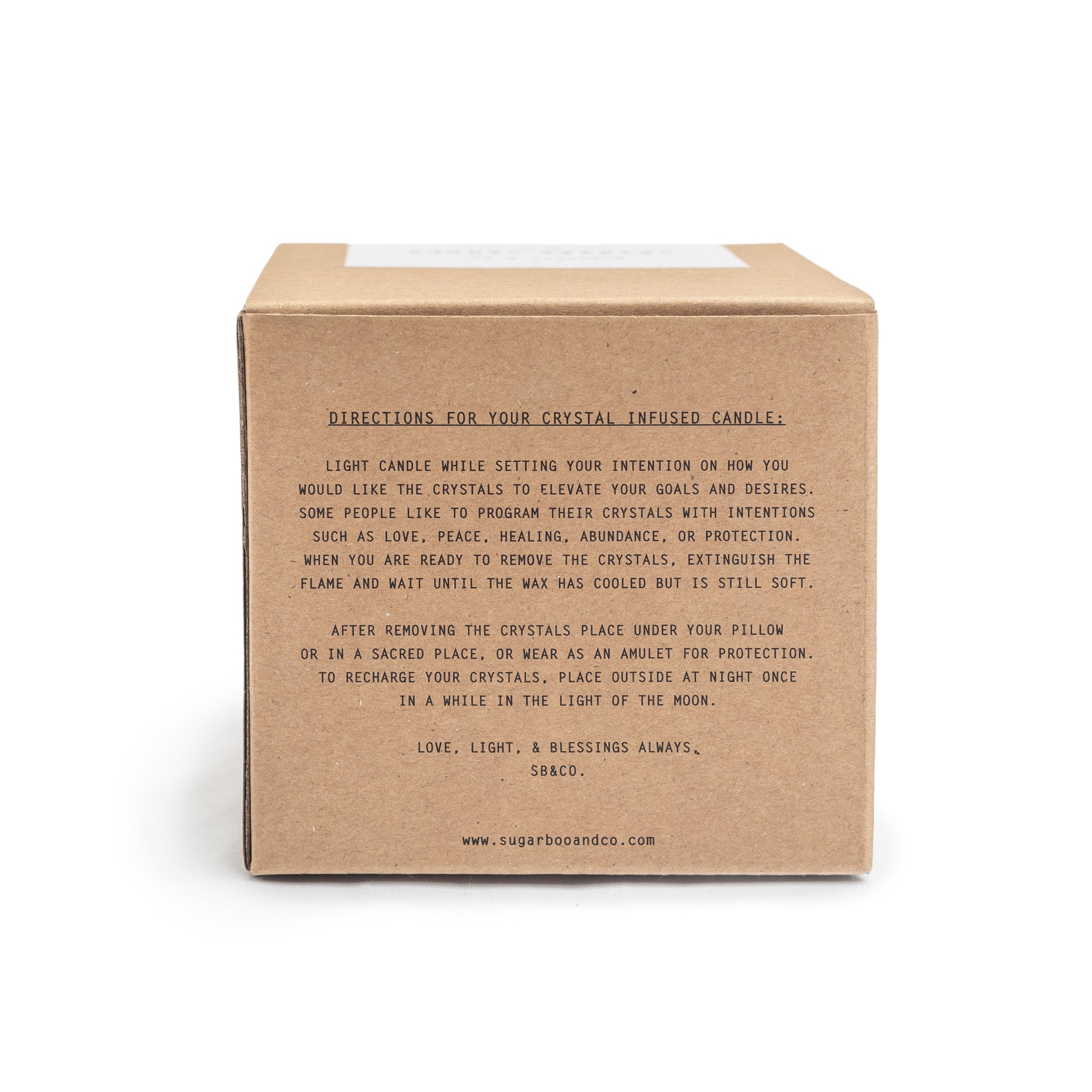 ***Citrine Crystal Candle 11oz