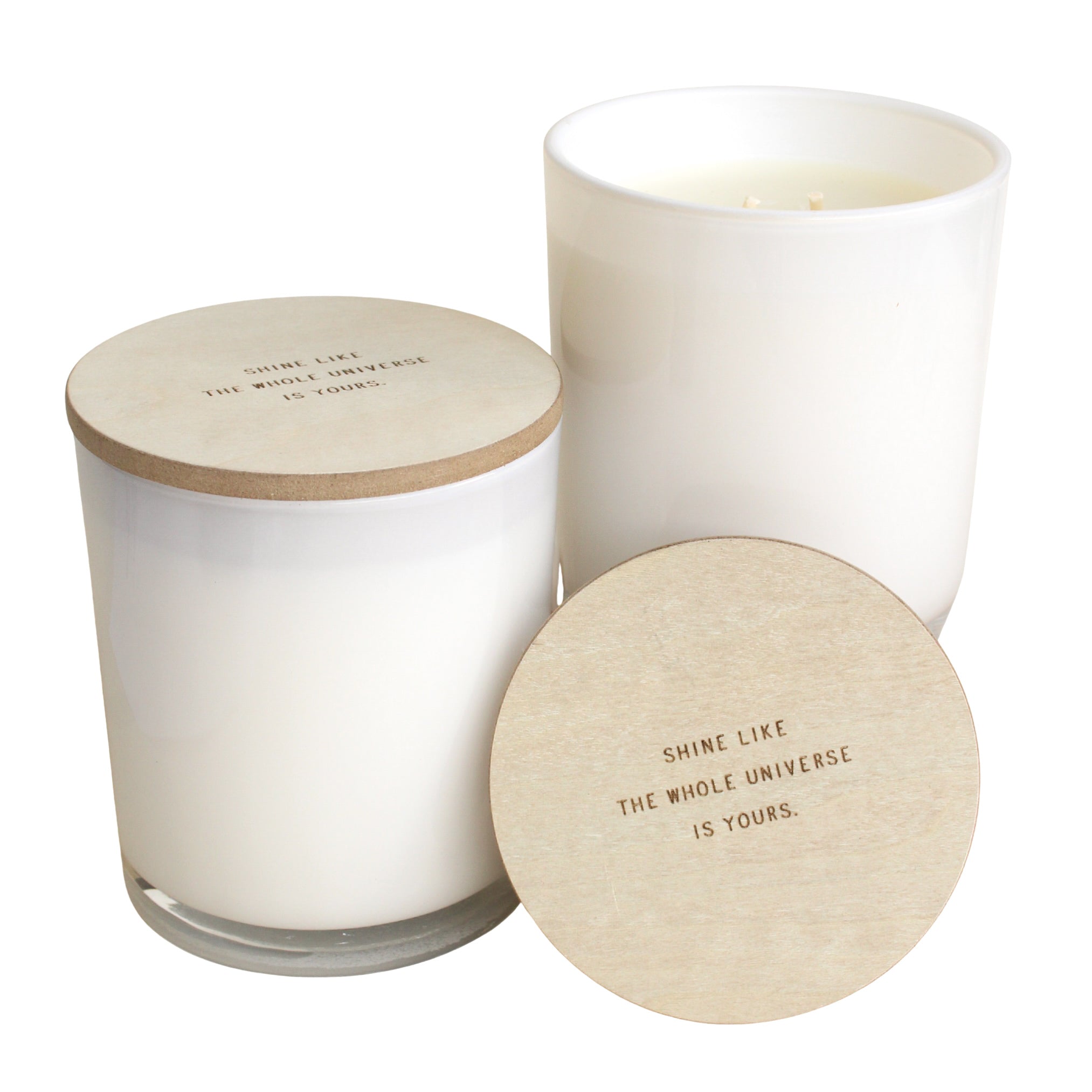 The Lightkeeper Candle Collection- "Shine Like The Whole Universe Is Yours."