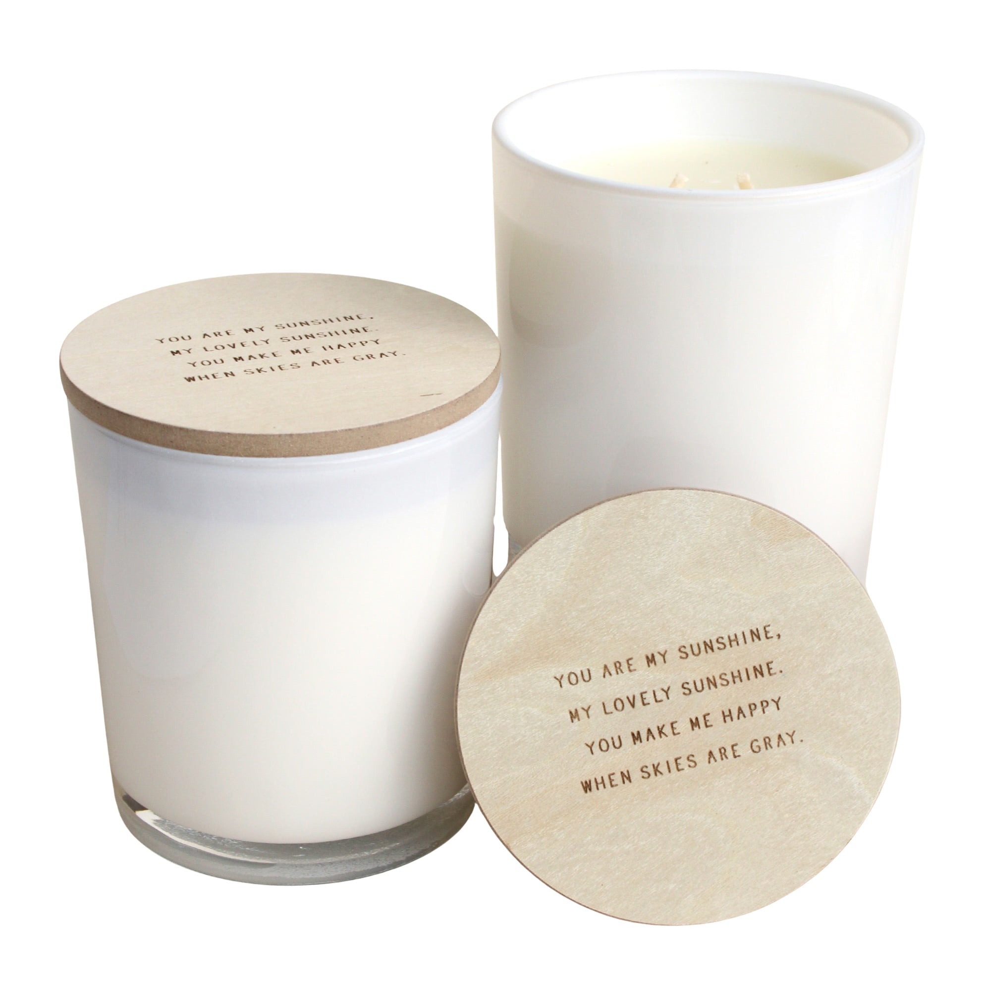 The Lightkeeper Candle Collection- "You Are My Sunshine."