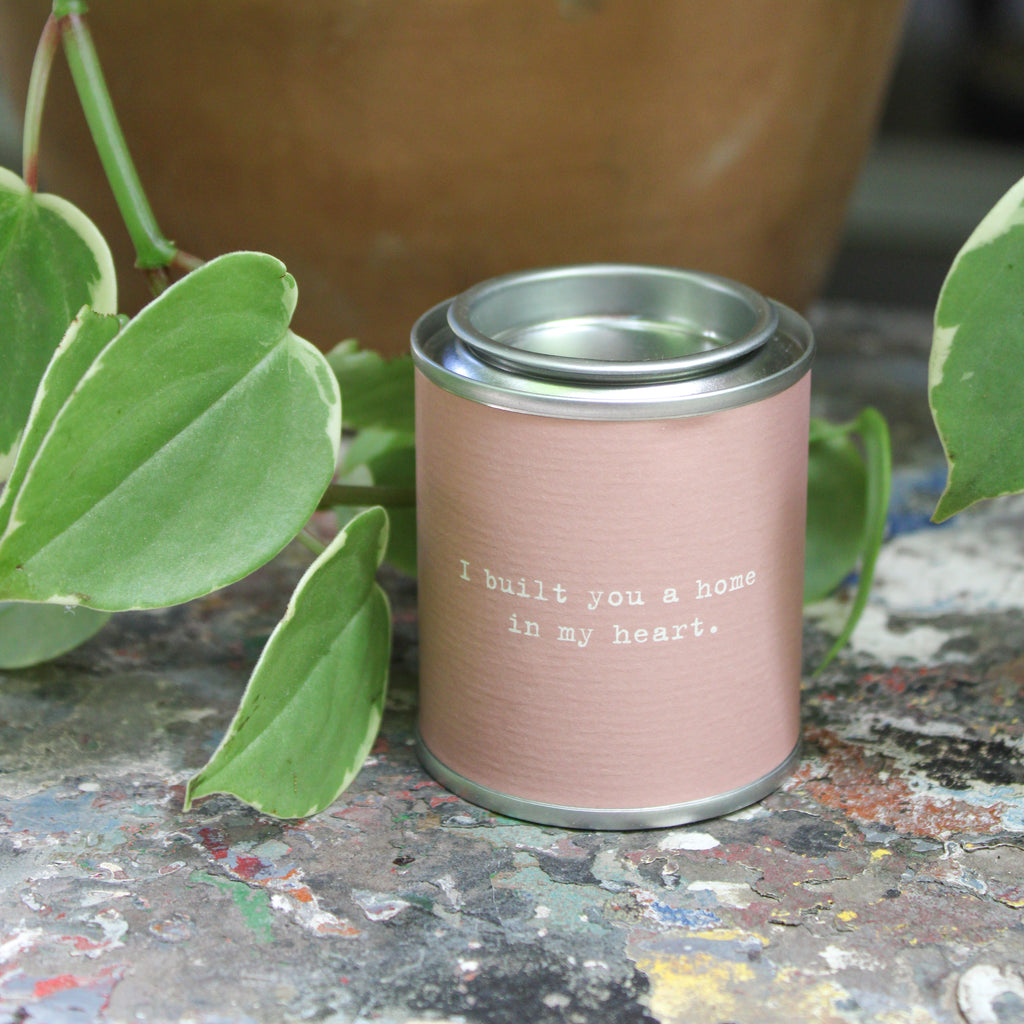 I Built You Love Candle Collection