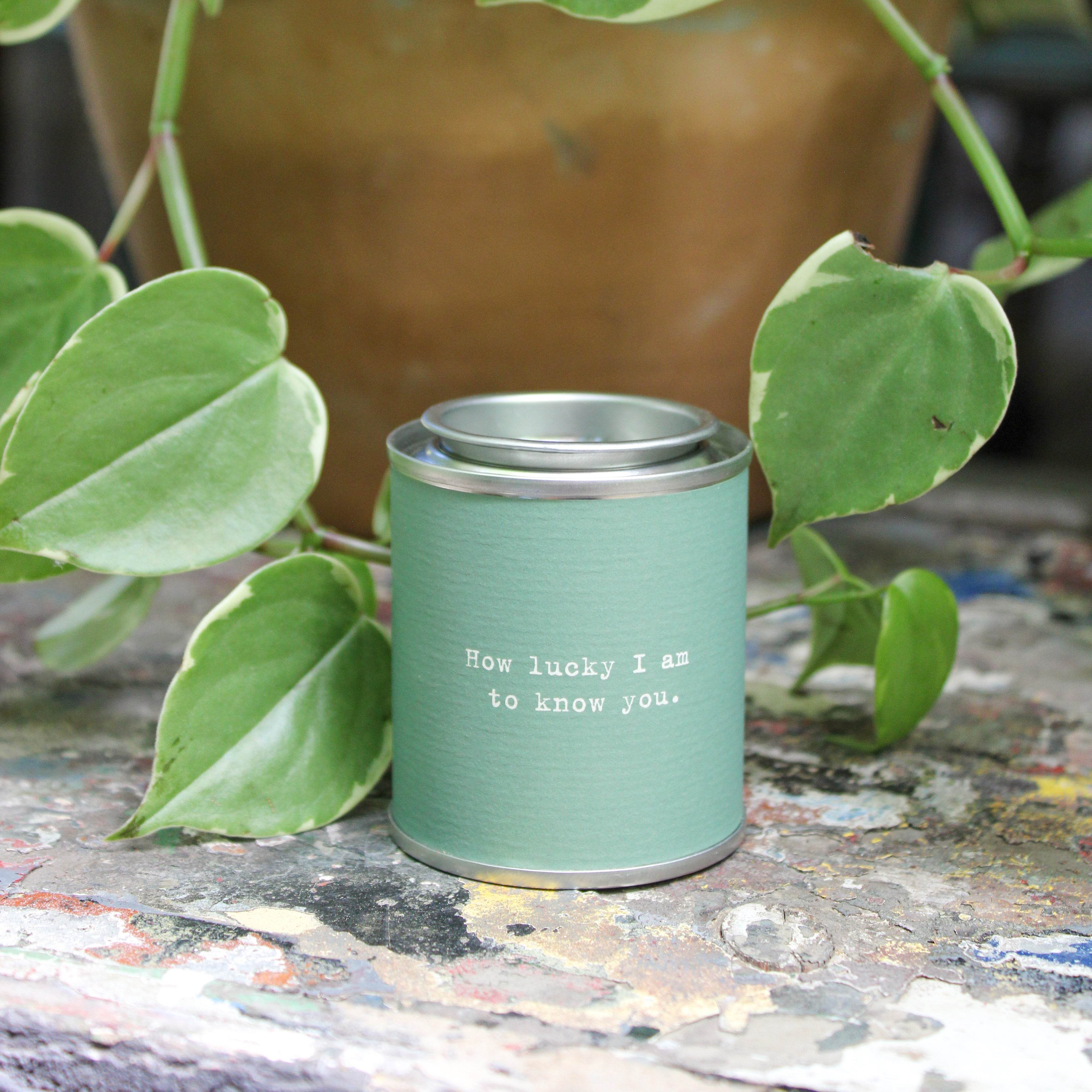 How Lucky Am I Love Candle Collection