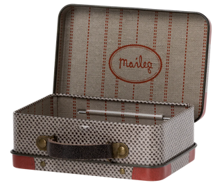 Suitcase, Metal - Grey Travel