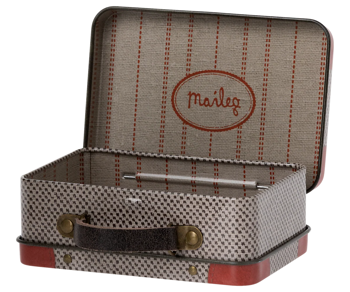 Suitcase, Metal - Grey Travel
