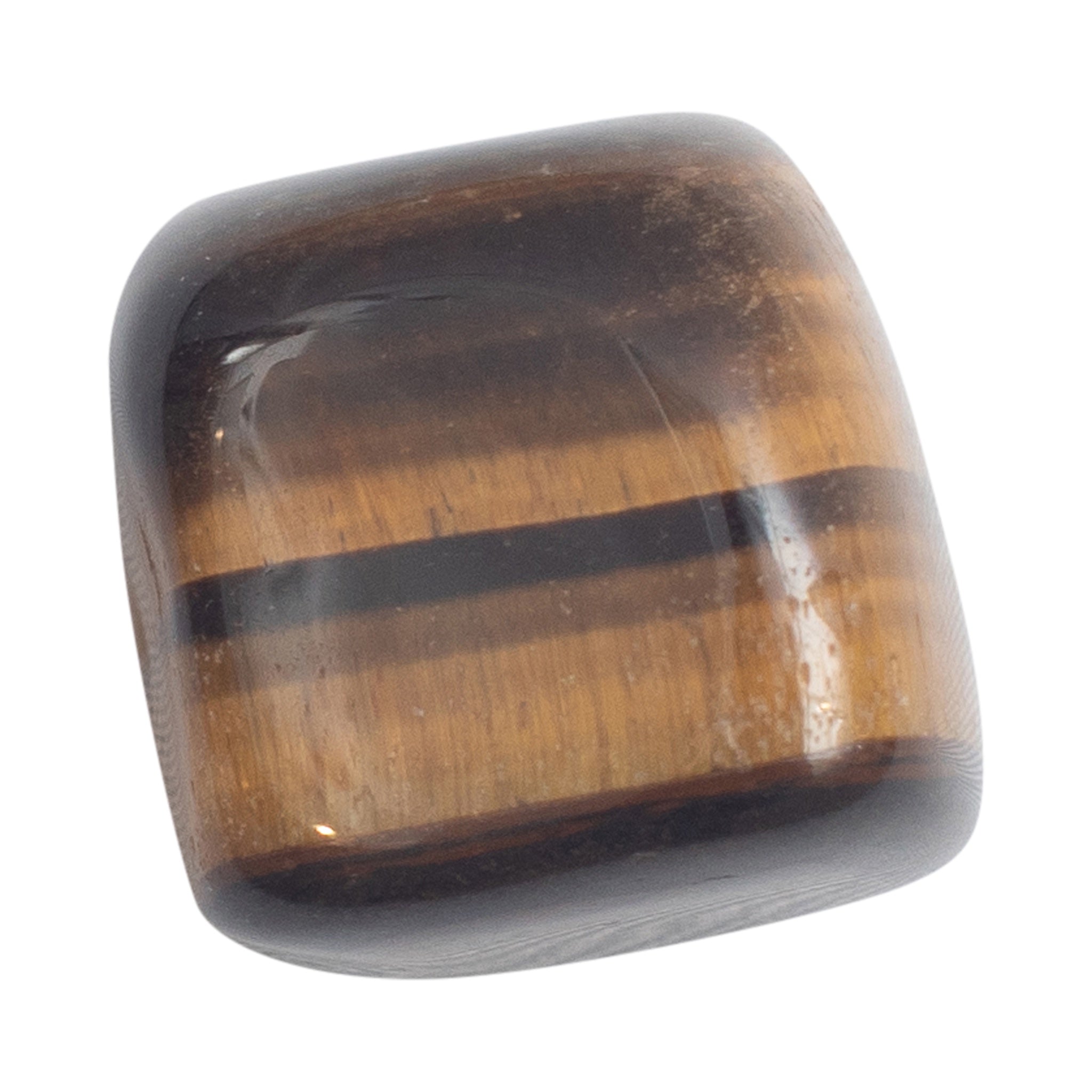 Tiger's Eye Tumbled Gemstone Single