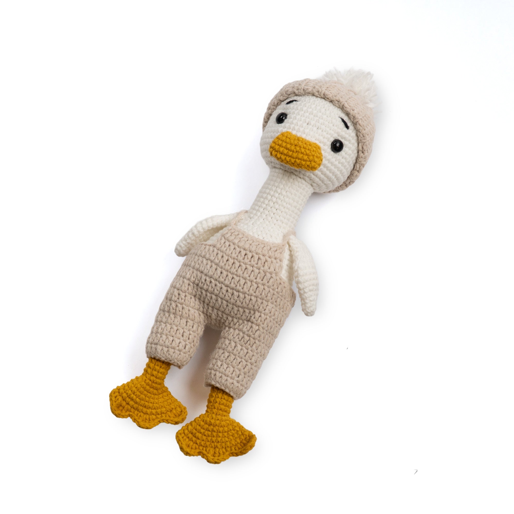 Crochet Duck with Hat