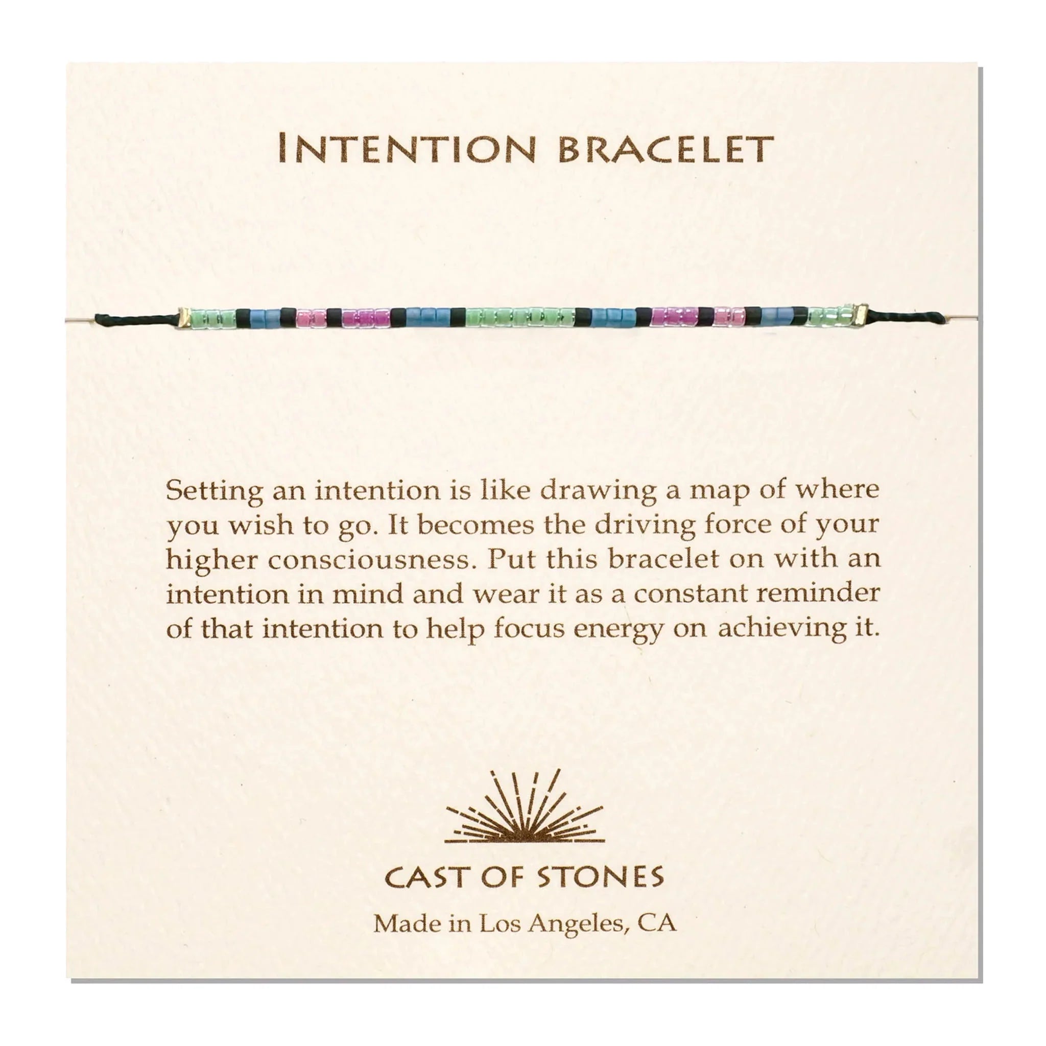 Intention Bracelet - Neon Pop