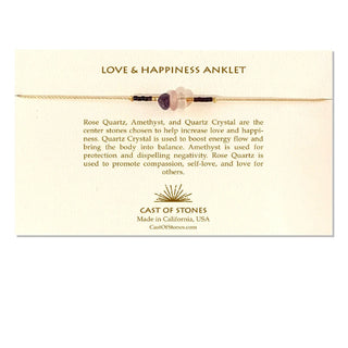 Love & Happiness Anklet