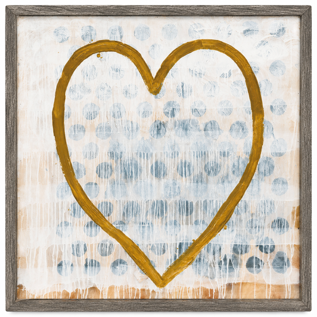 Heart of Gold Art Print