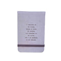 I've Cheated On Fabric Notebook-3.5"x5.5"