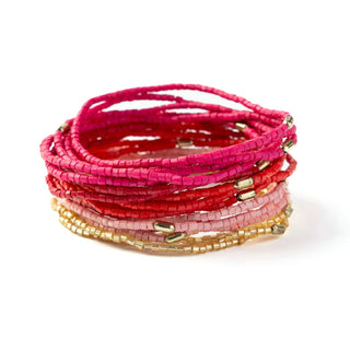 ***Chelsea 18 strand luxe beaded bracelet set