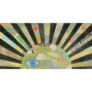 Choose Light (Black) - Art Print