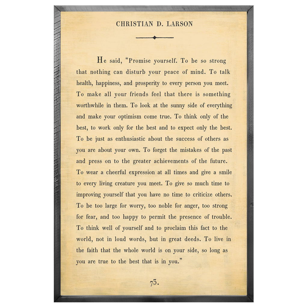 Christian D. Larson - Book Collection