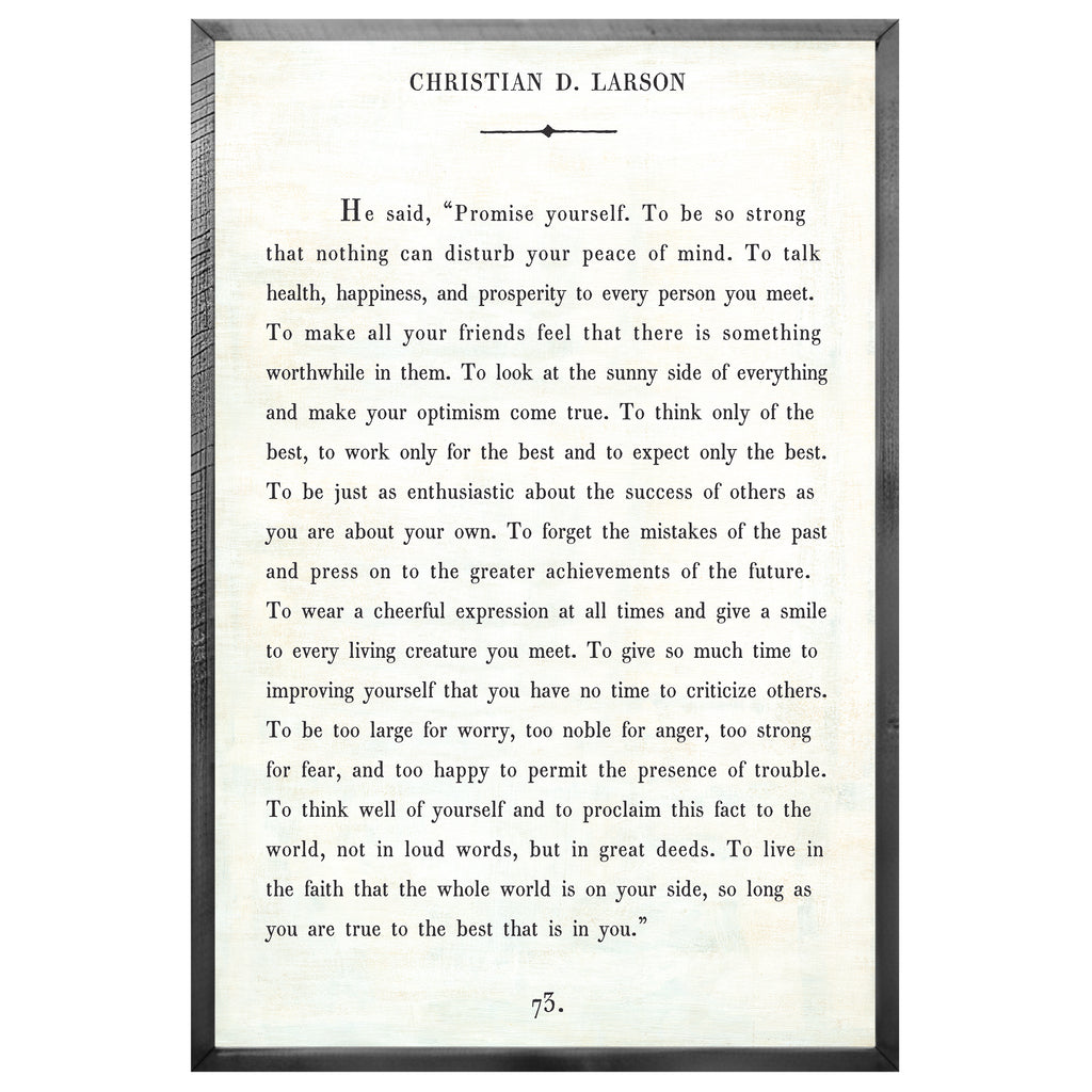 Christian D. Larson - Book Collection