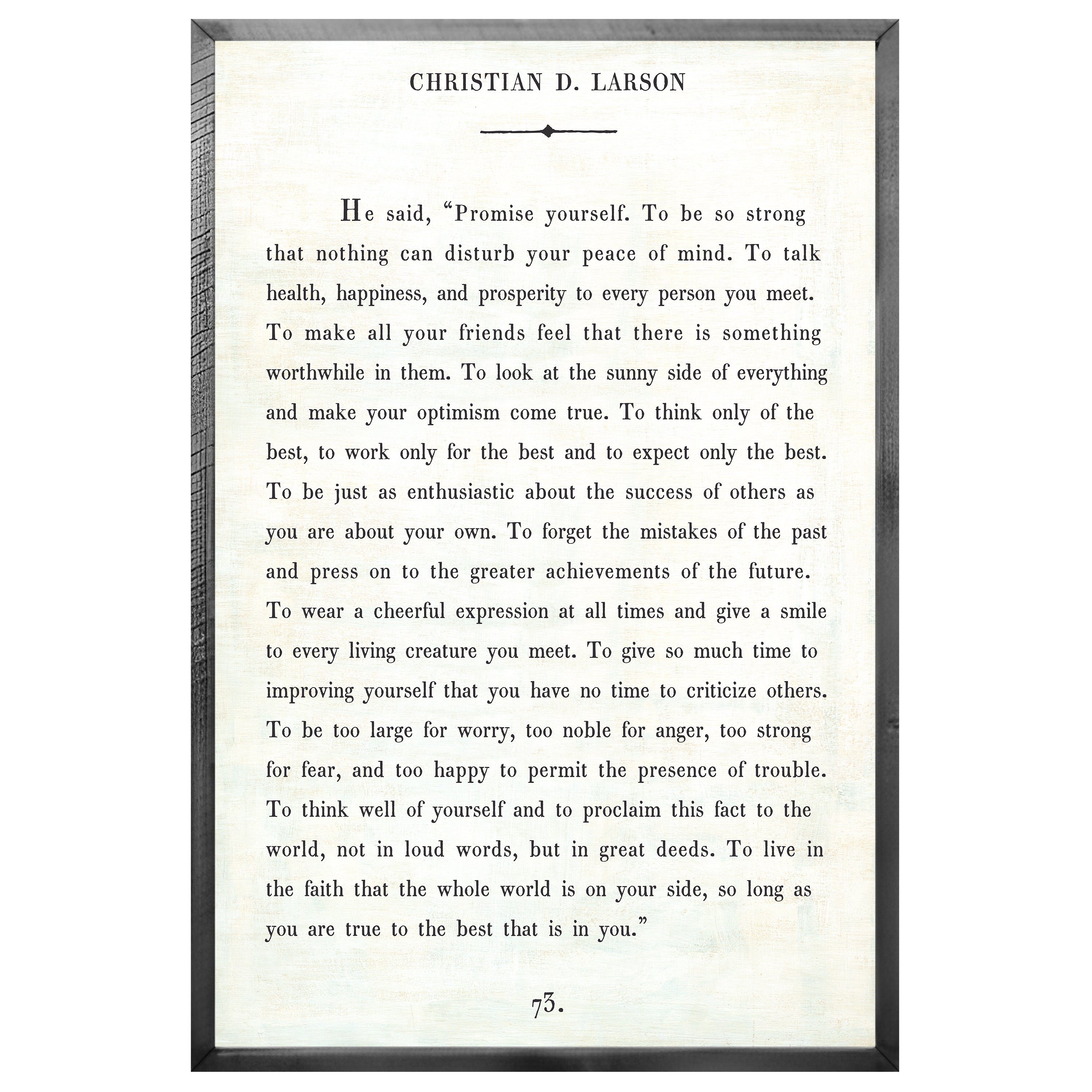 Christian D. Larson - Book Collection