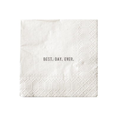 Let's Drink Lunch Cocktail Napkin Set (20pcs) 5" x 5"