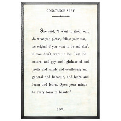 Constance Spry Art Print - Book Collection
