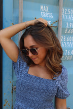 Cosmo Acetate Womens Square Sunglasses