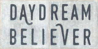 Daydream Believer - White - Art Prints