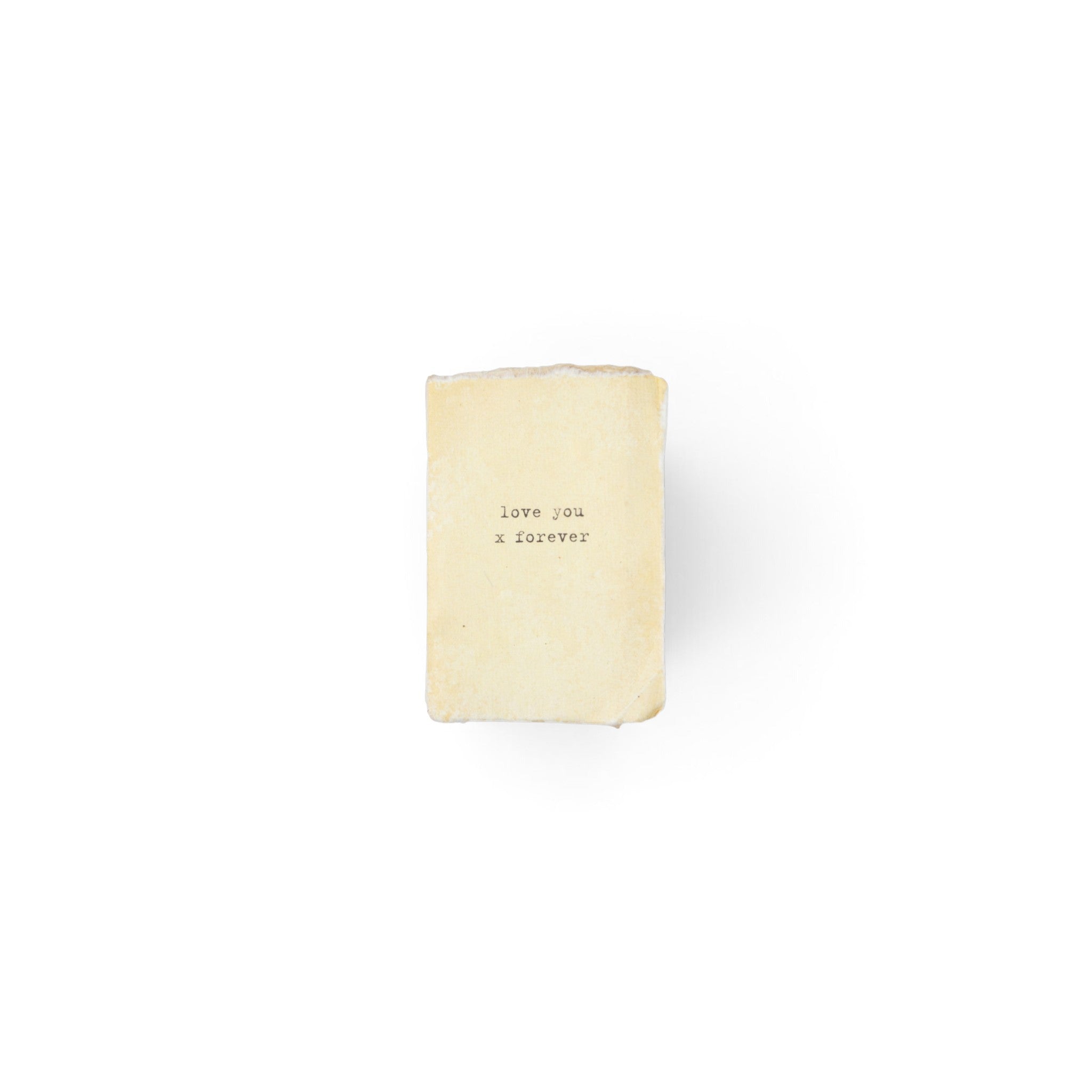 Small Deckled Edge Notebooks
