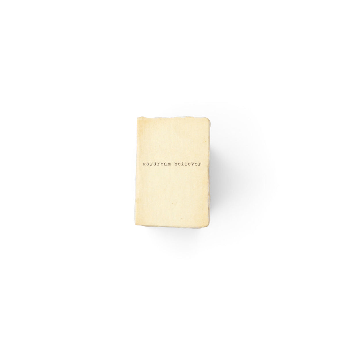 ***Daydream Believer Small Deckled Edge Notebook - Cream