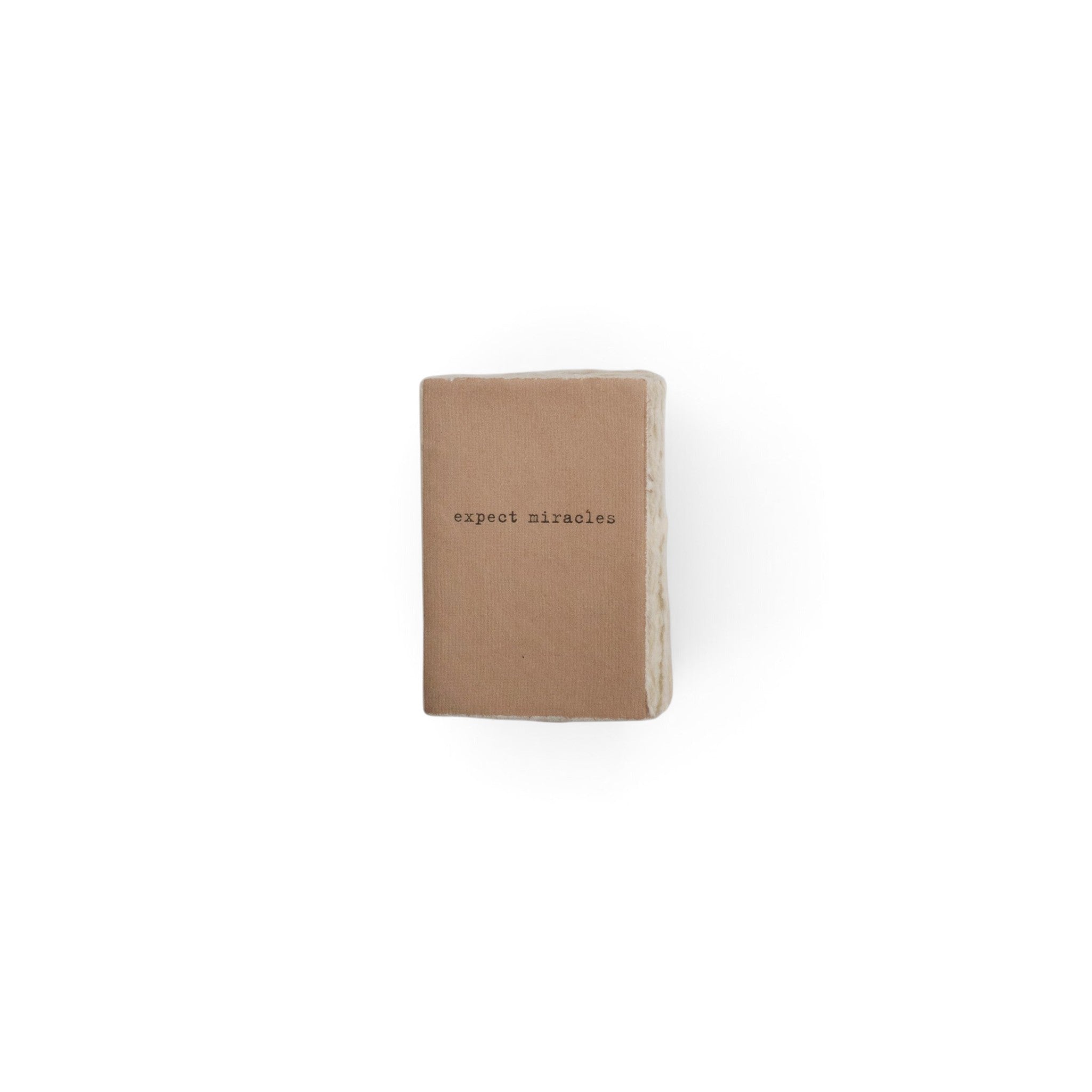 Small Deckled Edge Notebooks