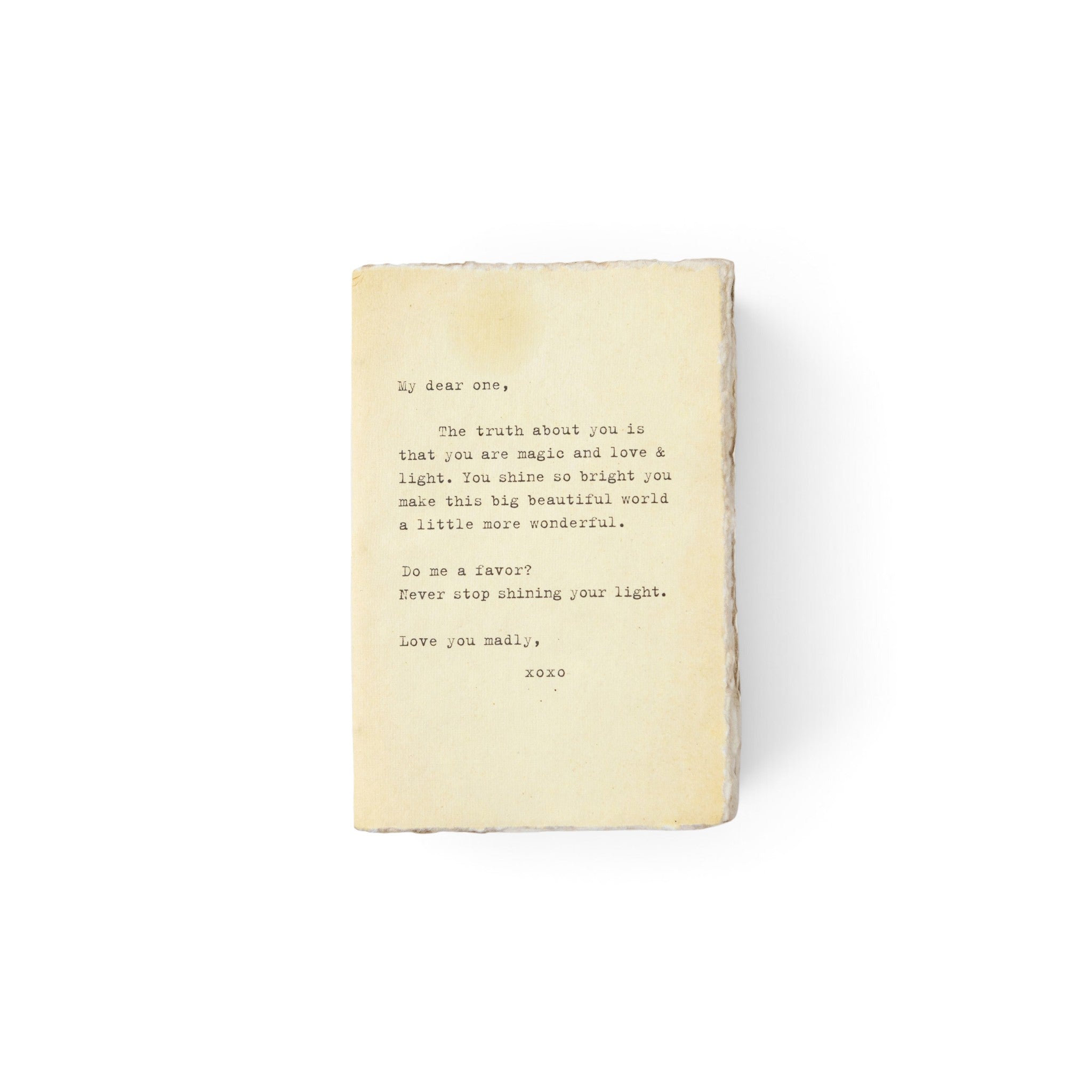 Medium Deckled Edge Notebooks