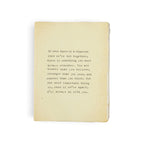 Large Deckled Edge Notebook - Cream