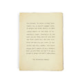 Large Deckled Edge Notebook - Cream