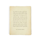 Large Deckled Edge Notebook - Cream