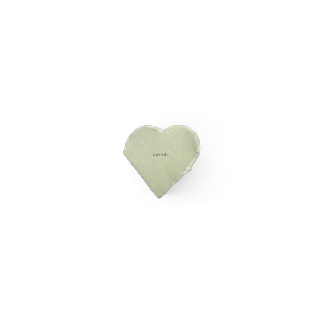 Deckled Edge Little Heart Book