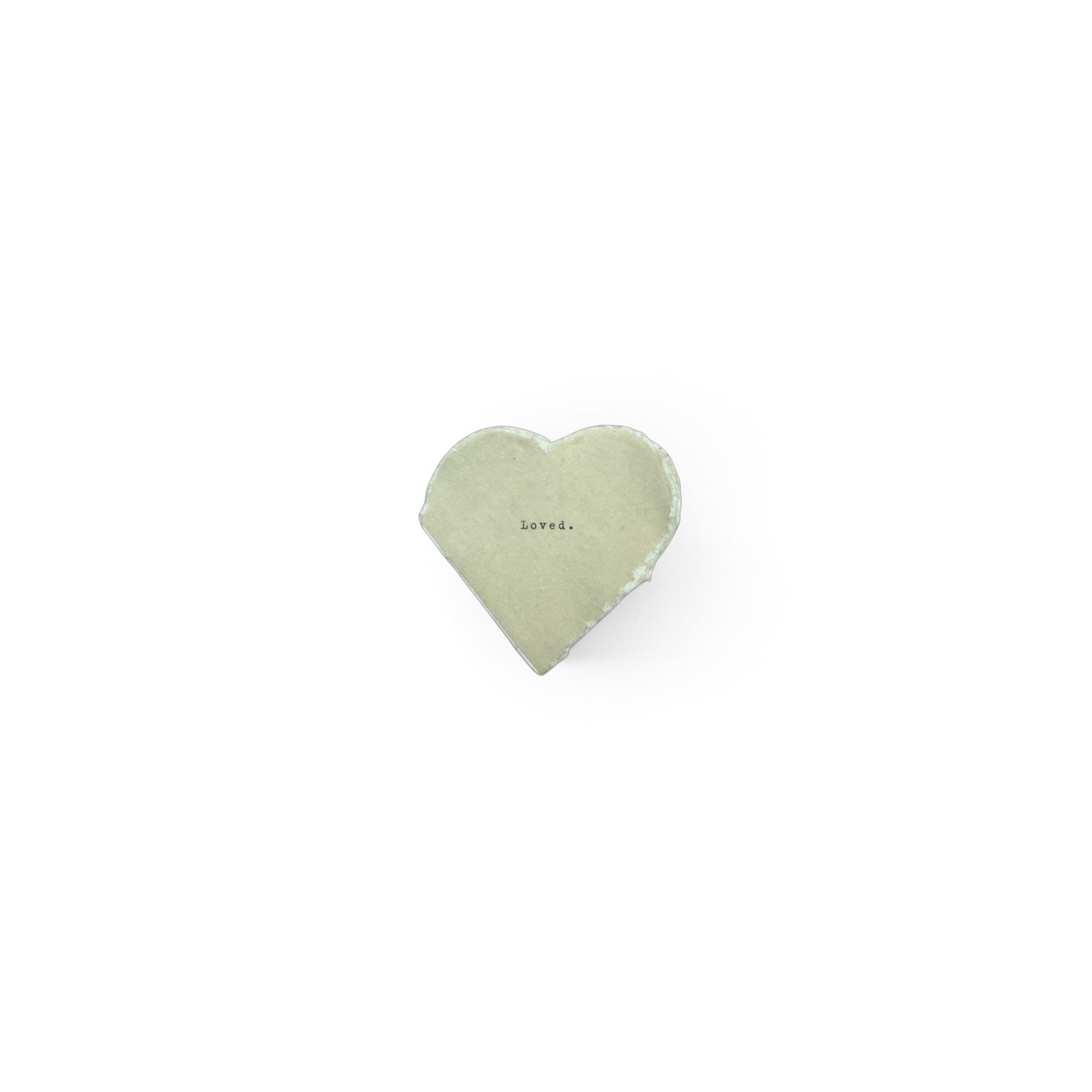 Deckled Edge Little Heart Book